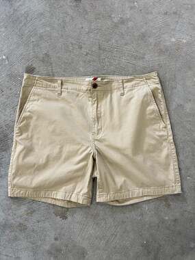 Best Made Co. Men's Tan Supima Cotton Chino Shorts Size 38